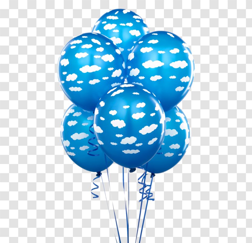 Amazon.com Airplane Balloon Blue Birthday - Cloud - Jewelry Hand-painted Decoration Transparent PNG