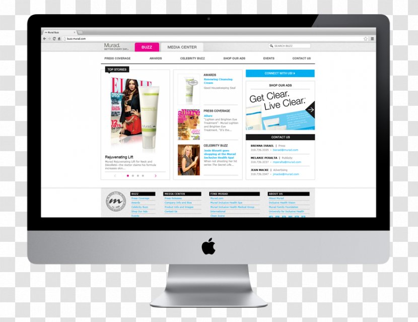 Advertising Business E-commerce Marketing - Web Banner - Spa Landing Page Transparent PNG