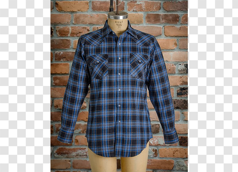 Flannel Tartan Textile Denim Shirt Transparent PNG