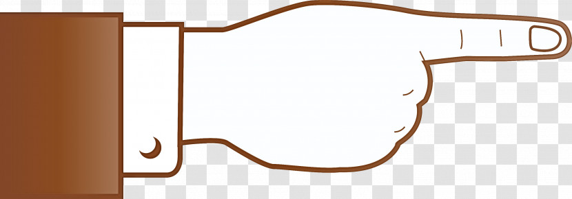 Finger Arrow Transparent PNG