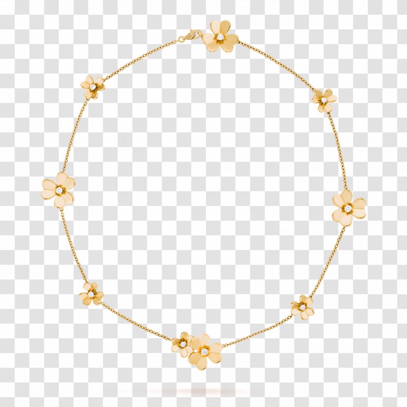 Necklace Bracelet Earring Van Cleef & Arpels Jewellery - Colored Gold Transparent PNG