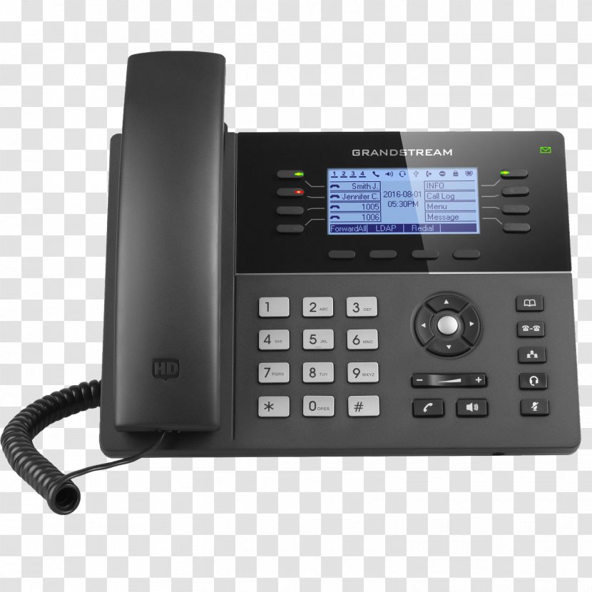 Grandstream Networks VoIP Phone Business Telephone System IP PBX - Hardware Transparent PNG