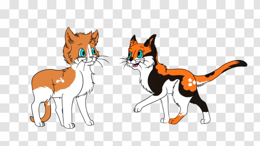 Whiskers Red Fox Cat Illustration Cartoon - Small To Medium Sized Cats Transparent PNG