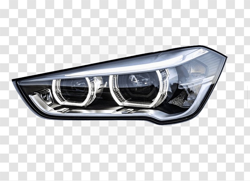 2016 BMW X1 Car 3 Series 2018 - Executive - Headlight Transparent PNG