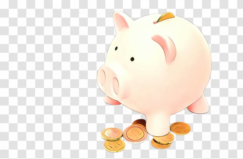 Piggy Bank - Domestic Pig - Animal Figure Livestock Transparent PNG