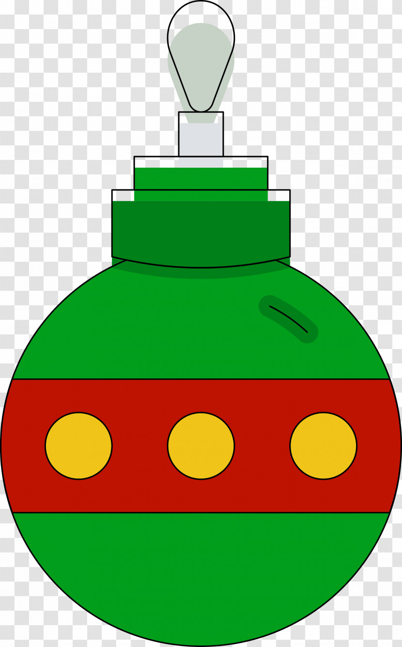 Green Holiday Ornament Transparent PNG