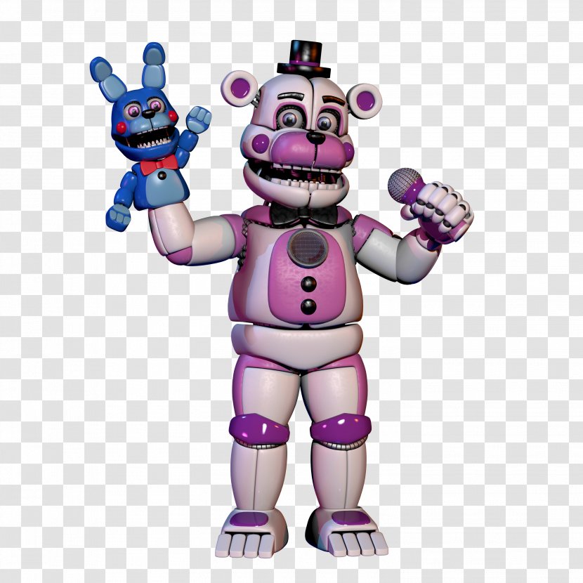 Five Nights At Freddy's: Sister Location Freddy's 4 2 3 FNaF World - Figurine - Technology Transparent PNG