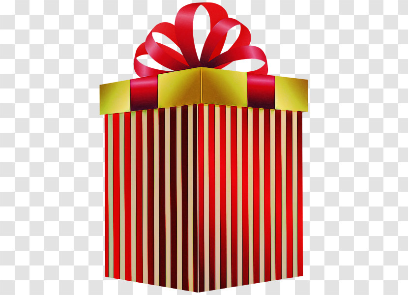 Red Baking Cup Present Gift Wrapping Transparent PNG