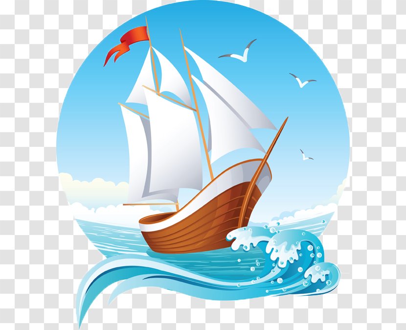 Sailing Ship Clip Art - Pattern Transparent PNG