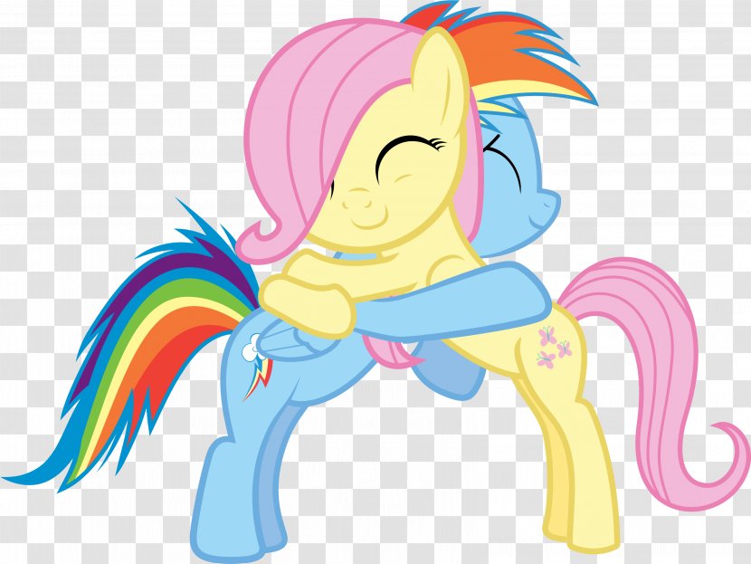 Rainbow Dash Fluttershy Pinkie Pie Twilight Sparkle Rarity - Flower - My Little Pony Transparent PNG