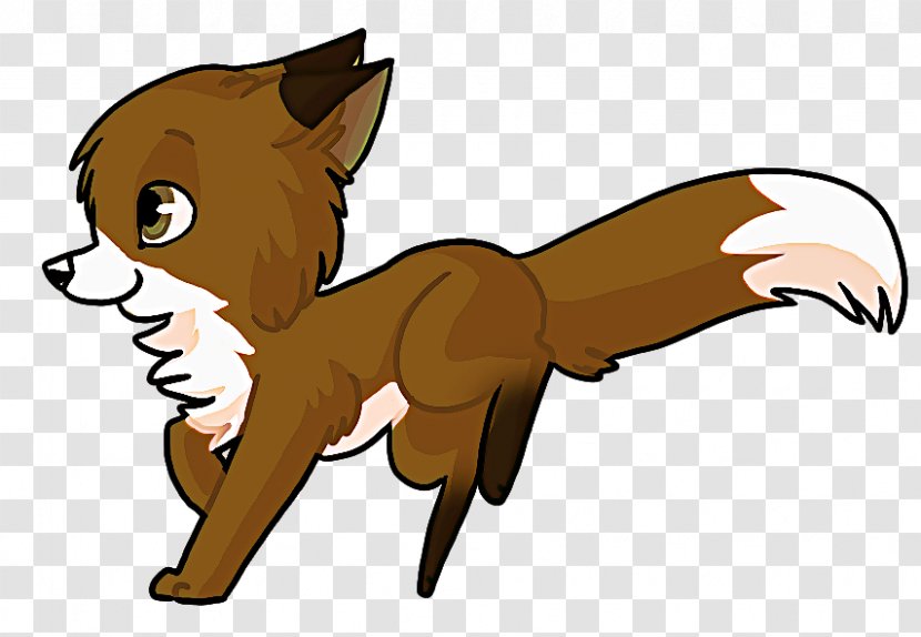 Cartoon Animation Animated Clip Art Tail - Fox Red Transparent PNG