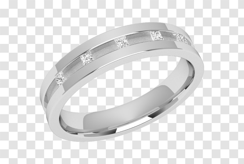 Wedding Ring Engagement Diamond Princess Cut - Metal - Ladies Rings Product Transparent PNG