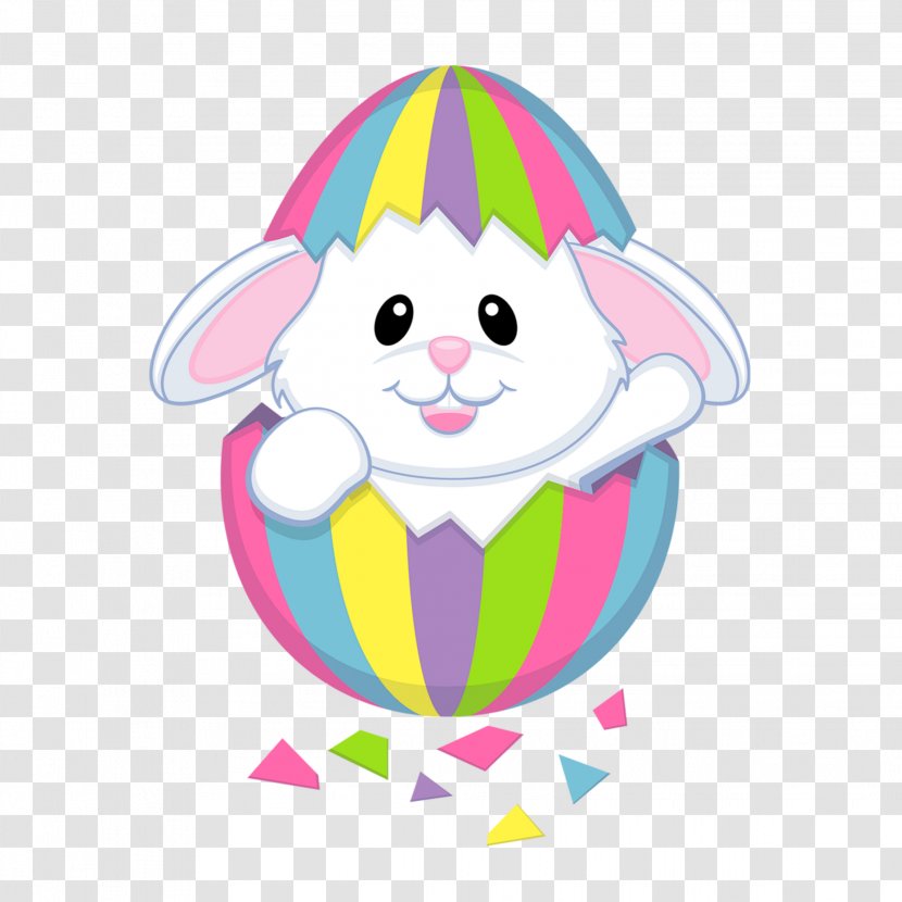 Easter Bunny Baby Lent - Pink - Clip Art EggEaster Transparent PNG