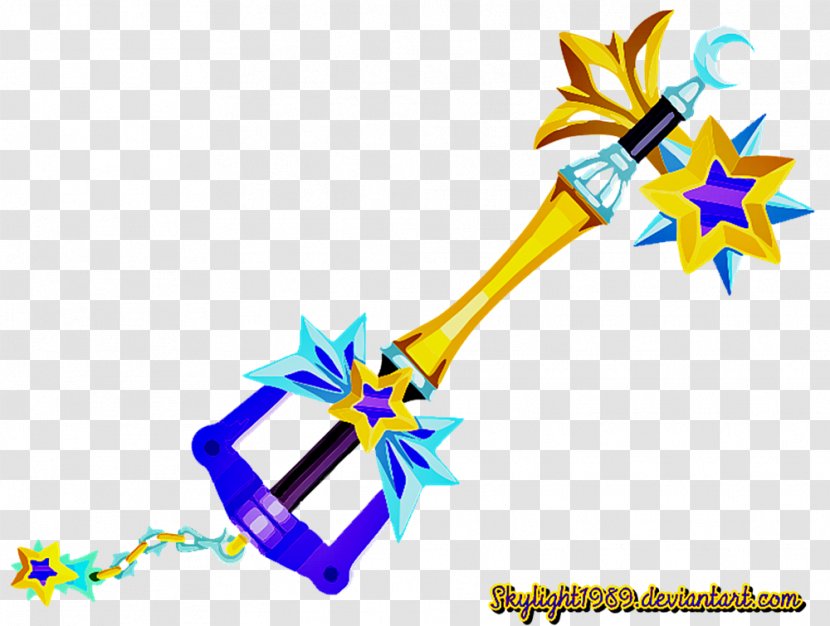 Kingdom Hearts III 3D: Dream Drop Distance χ Birth By Sleep - Cold Weapon - Starlight Keyblade Transparent PNG