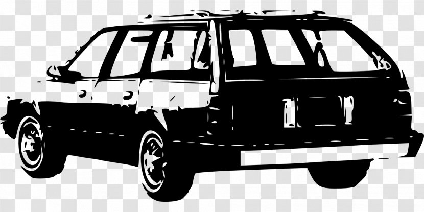 Car Chevrolet Celebrity Wagon Clip Art - Podcast - Black SUV Transparent PNG