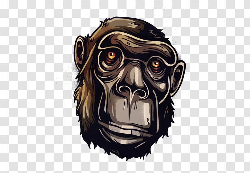 Gorilla 华为 Ape Art - Primate Transparent PNG