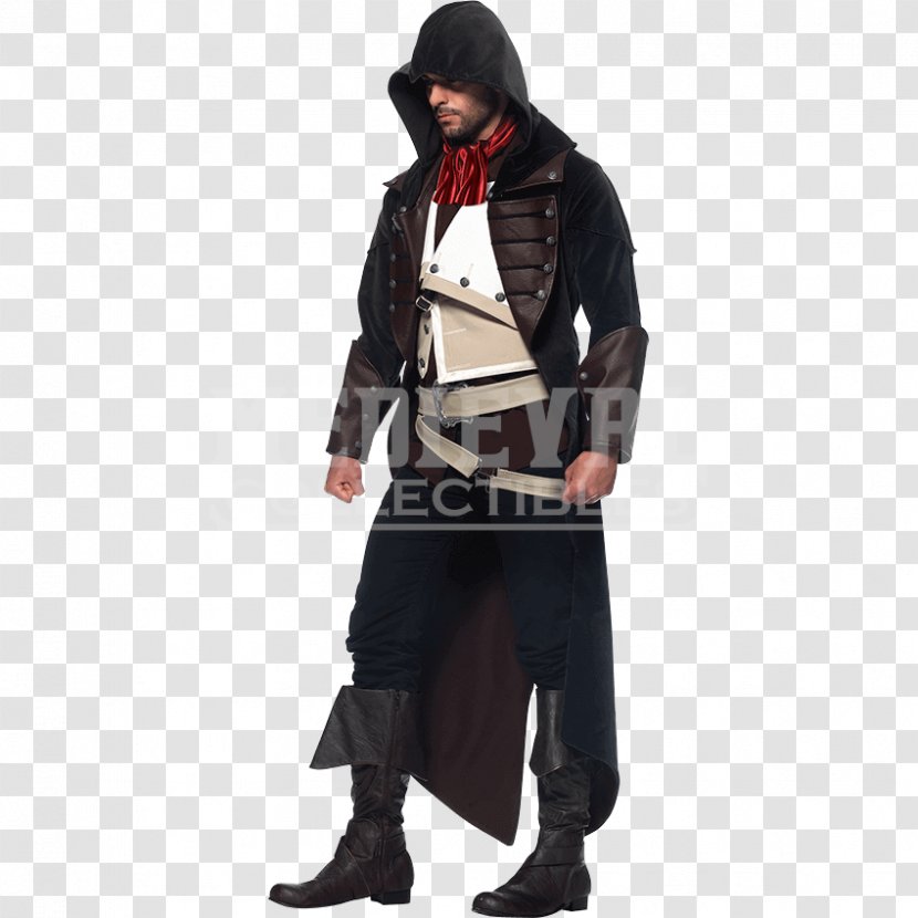 Assassin's Creed III Unity Ezio Auditore Arno Dorian Costume - Outerwear - Assassins Transparent PNG