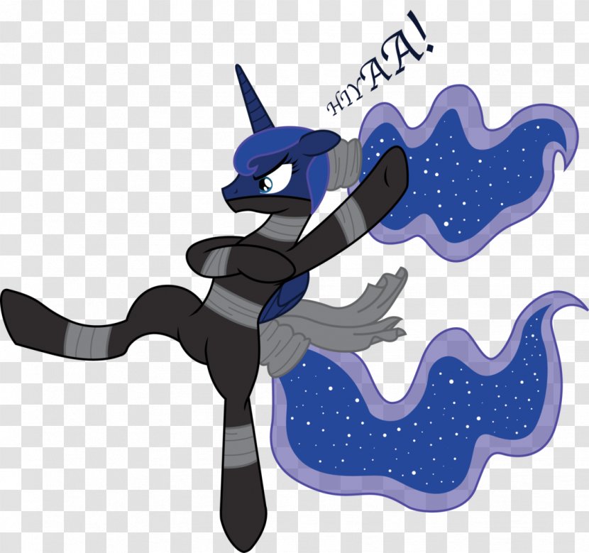 Princess Luna Rarity Pony Attack - Ninja Transparent PNG