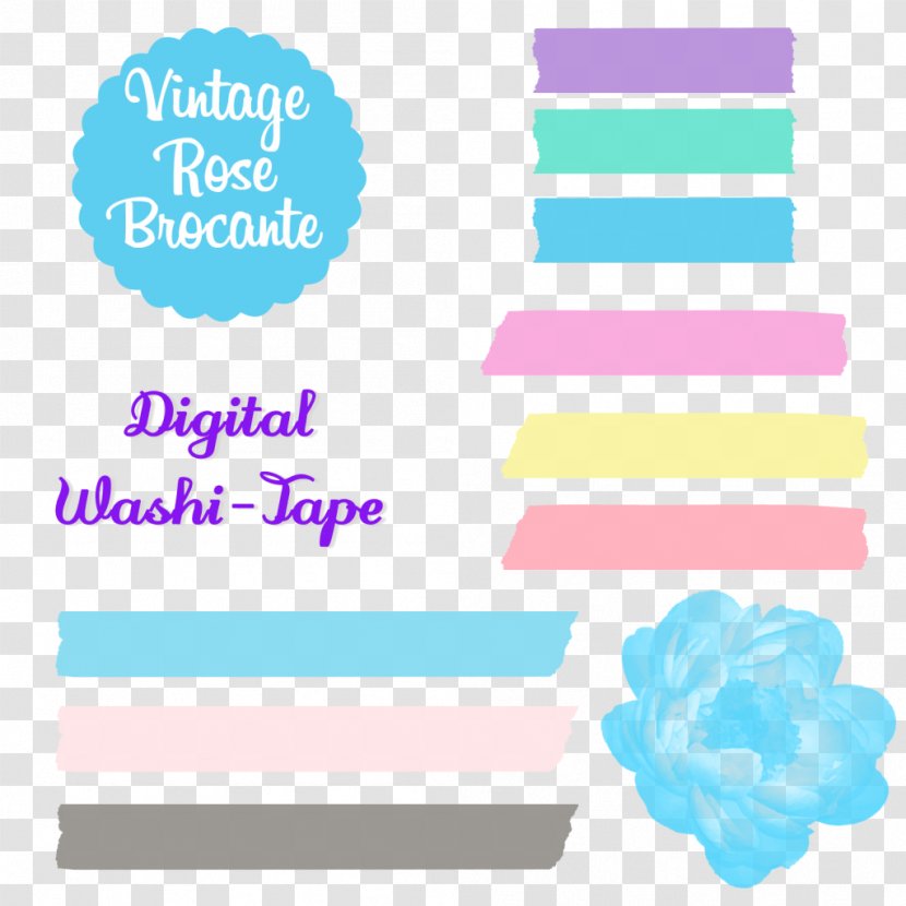 Adhesive Tape Washi Masking Ribbon Clip Art Transparent PNG