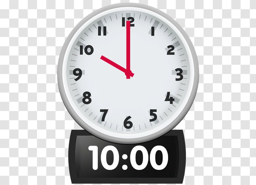 Digital Clock 12-hour Time Clackamas United Church Of Christ - Wall Transparent PNG