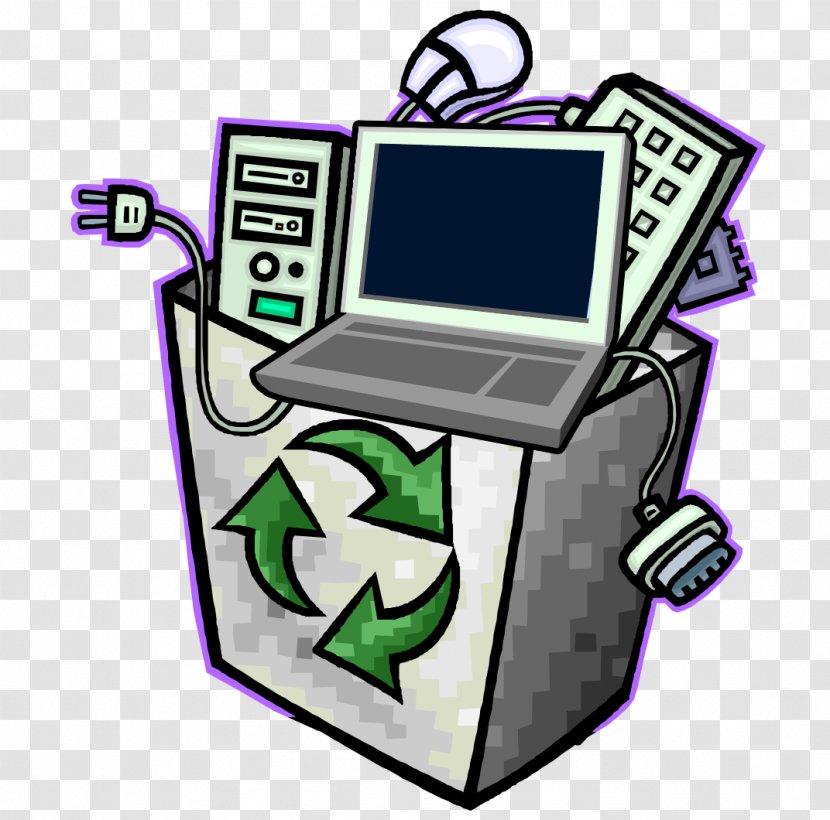 Computer Recycling Electronic Waste Management - Technology Transparent PNG