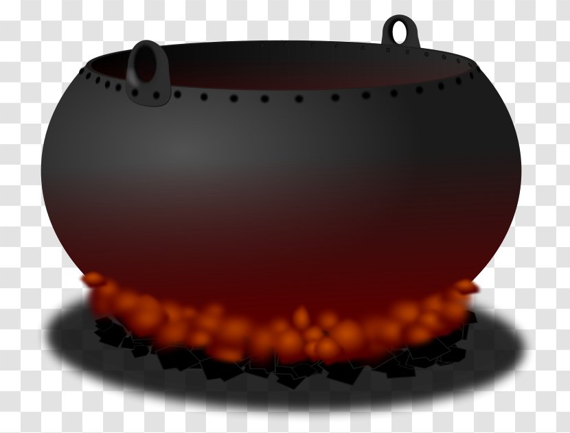 Cauldron Witchcraft Clip Art - The Black - Halloween Witch Clipart Transparent PNG