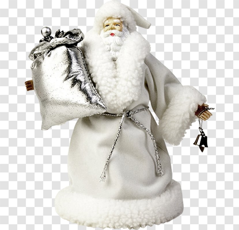 Ded Moroz Santa Claus White Christmas Holiday - Tree Transparent PNG