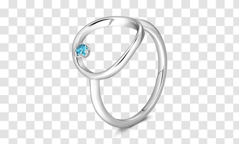 Wedding Ring Silver Material Body Jewellery - Couple Rings Transparent PNG