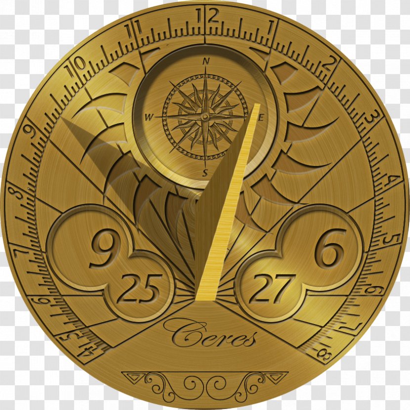 Sundial Clock Face - Android Transparent PNG