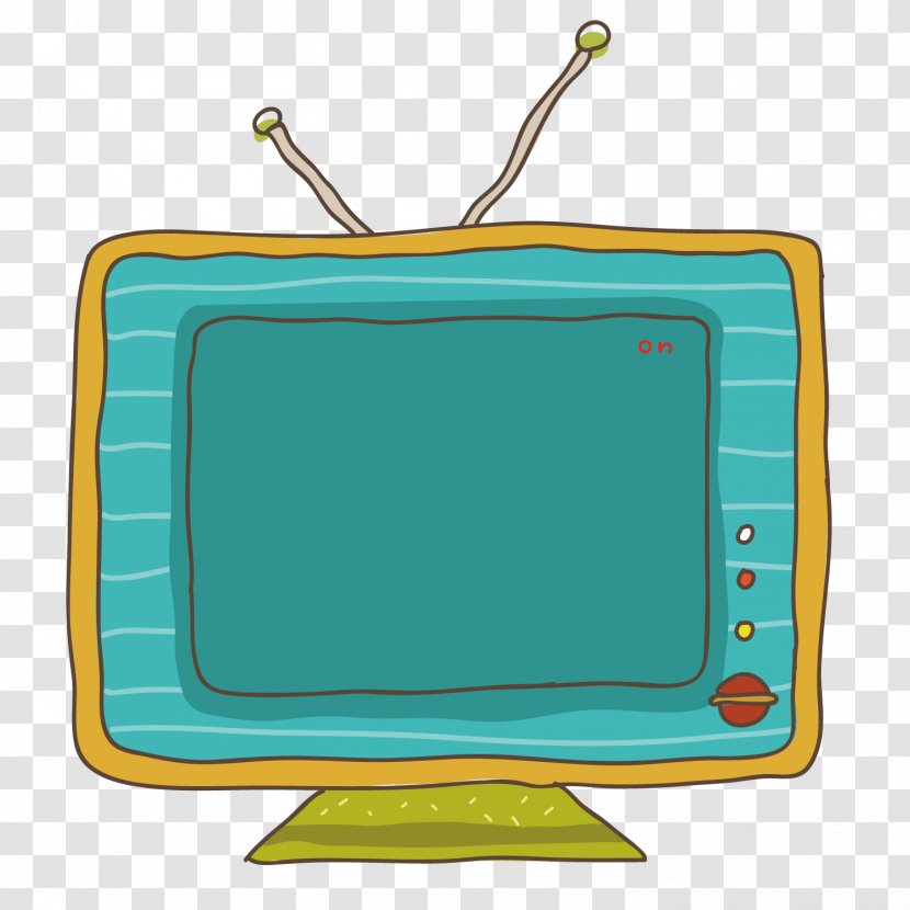 Digital Television Drawing - Exquisite TV Transparent PNG