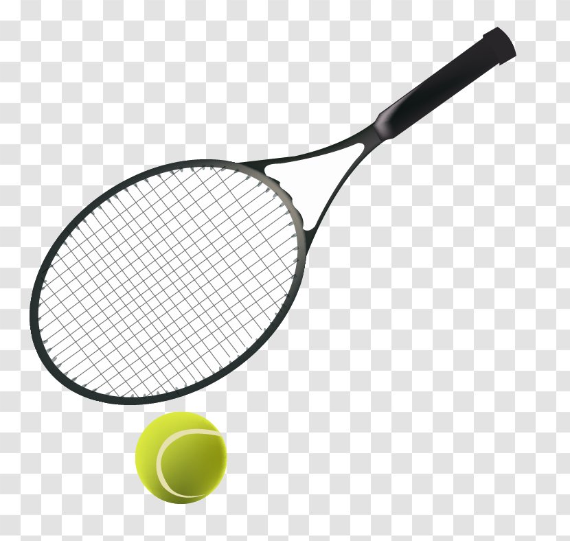 Tennis Racket Sports Equipment Ball - Rafael Nadal - Green Transparent PNG