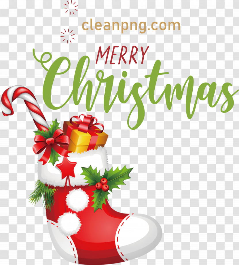 Christmas Sock Transparent PNG