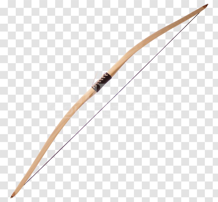 Bow And Arrow Longbow Weapon Archery - Live Action Roleplaying Game Transparent PNG