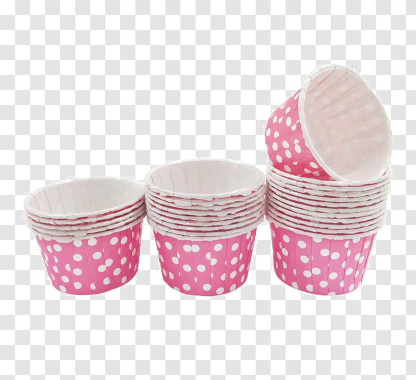 Paper Cup Cupcake White - Baking - Cups Transparent PNG