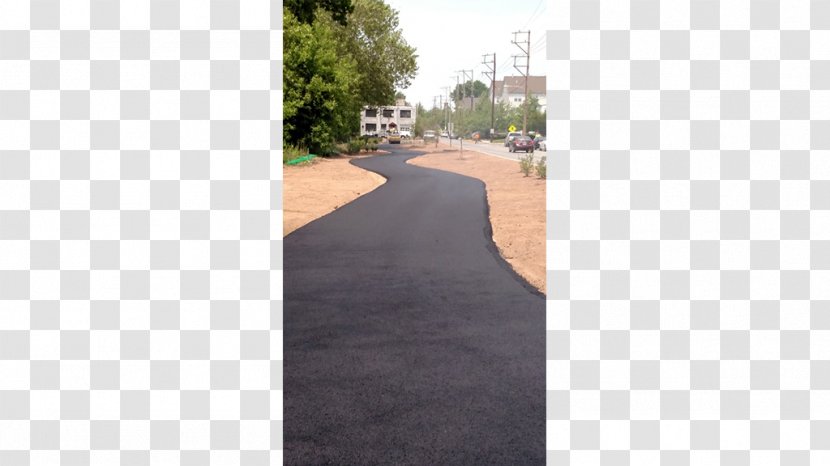 Asphalt Concrete Road Surface Subbase Pavement - Landscape - Paving Transparent PNG