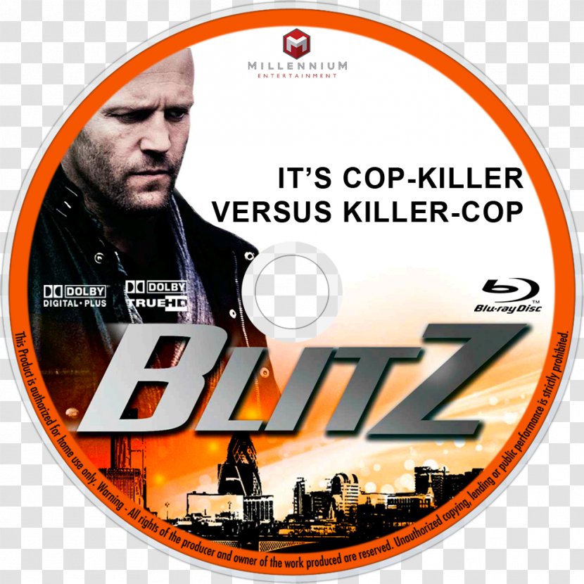 Jason Statham Blitz Film Poster - Action Transparent PNG