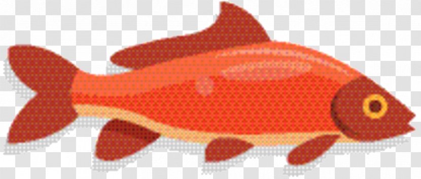 Fish Cartoon - Snapper - Sole Orange Transparent PNG