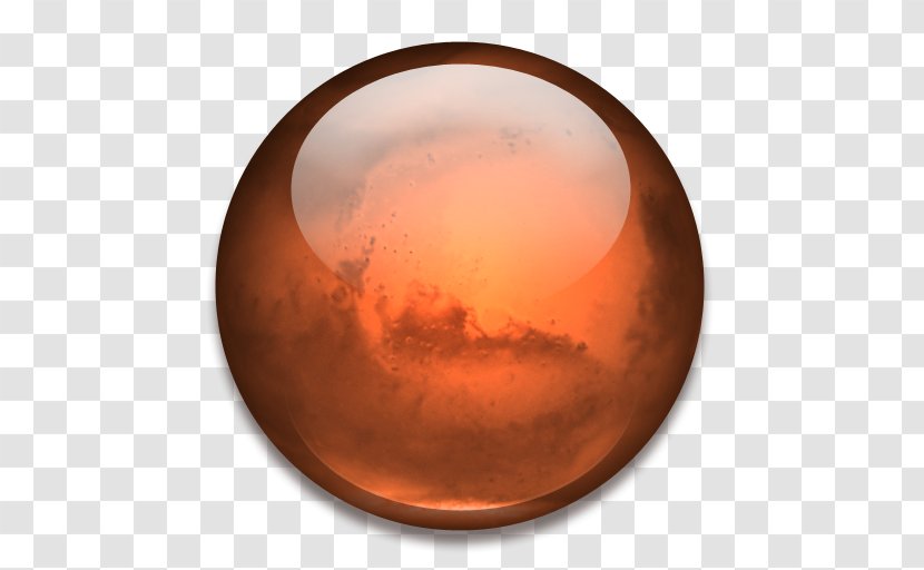 Mars ICO Download Planet Icon - Software Transparent PNG