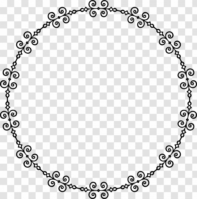 Photography Clip Art - Black - Round Frame Transparent PNG