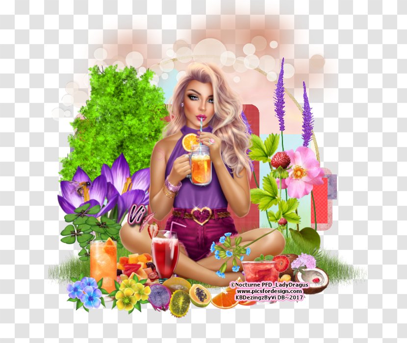 Barbie Character Fiction - Fictional - Summer Fruits Transparent PNG