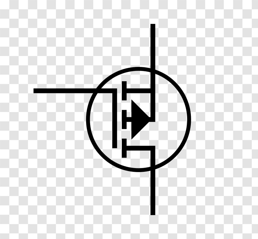 MOSFET Electronic Symbol Field-effect Transistor Circuit Diagram Wiring - Metal Oxide Semiconductor - Chè Transparent PNG