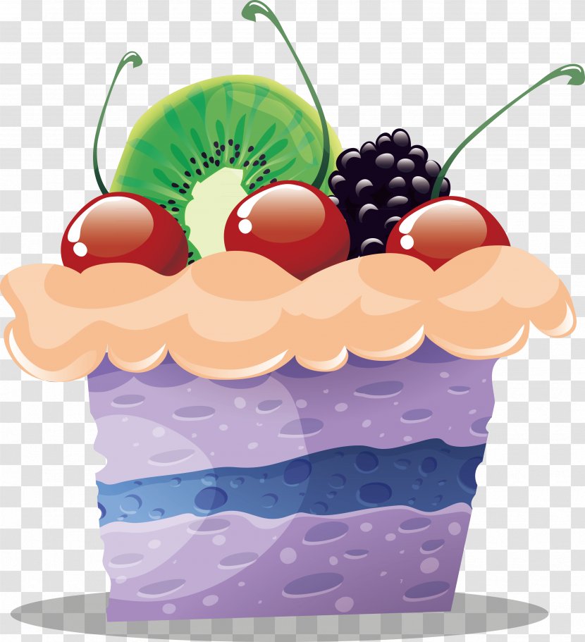 Fruitcake - Grape Decoration Design Transparent PNG