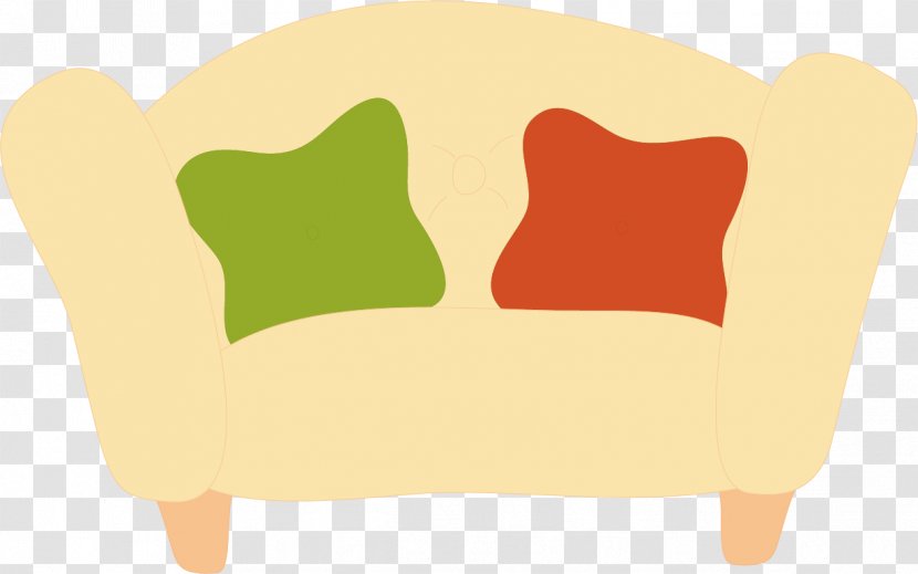 Couch Euclidean Vector Chair - Watercolor - Sofa Transparent PNG