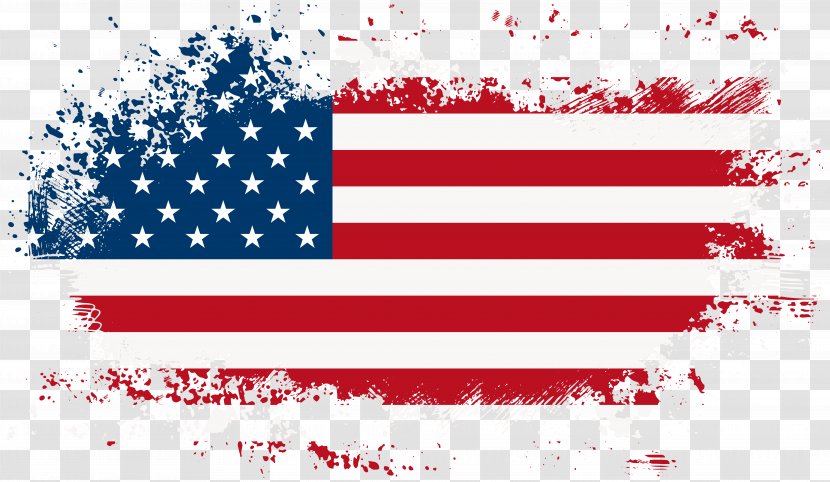 Flag Of The United States Independence Day Clip Art - America Image Transparent PNG