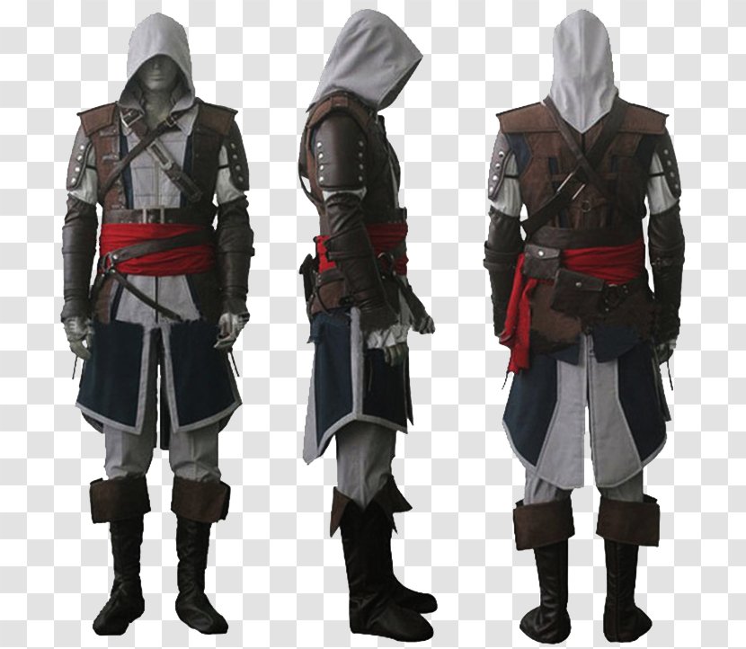 Assassin's Creed IV: Black Flag III Edward Kenway Costume - Jacket - Anel Assassins Transparent PNG