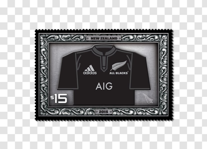 New Zealand National Rugby Union Team Postage Stamps And Postal History Of Jersey - Stamp Black Transparent PNG