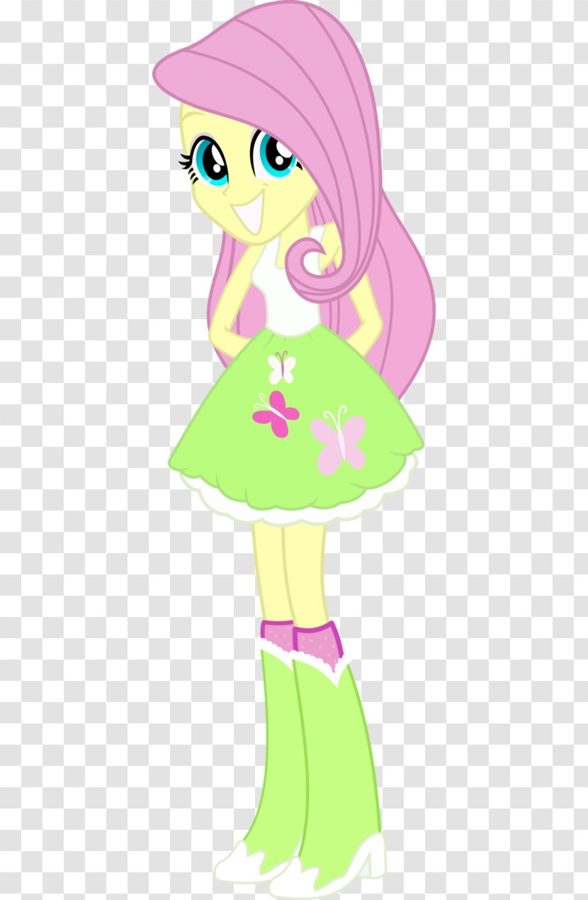 Fluttershy Rainbow Dash Pinkie Pie Applejack Twilight Sparkle - Cartoon - My Little Pony Transparent PNG