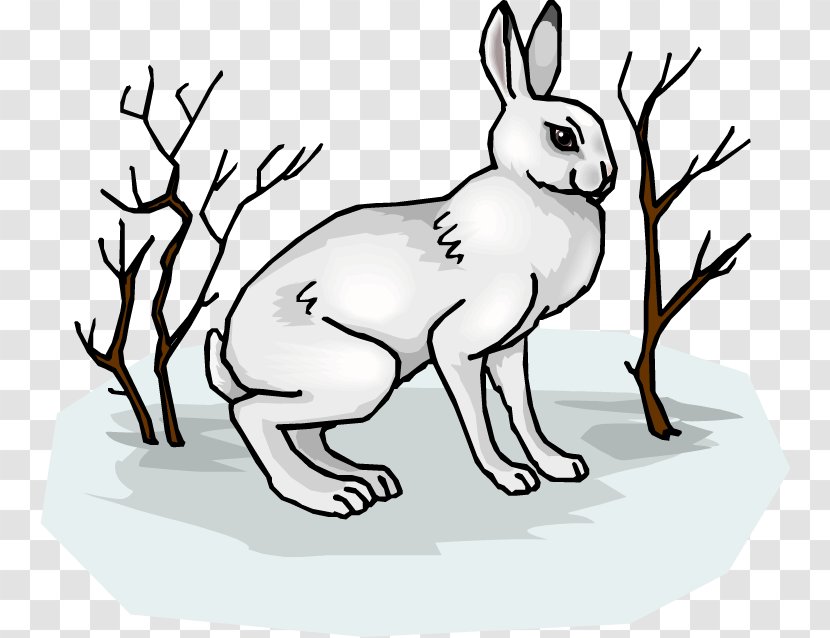 Domestic Rabbit Miniature Lop Clip Art - Tree Transparent PNG