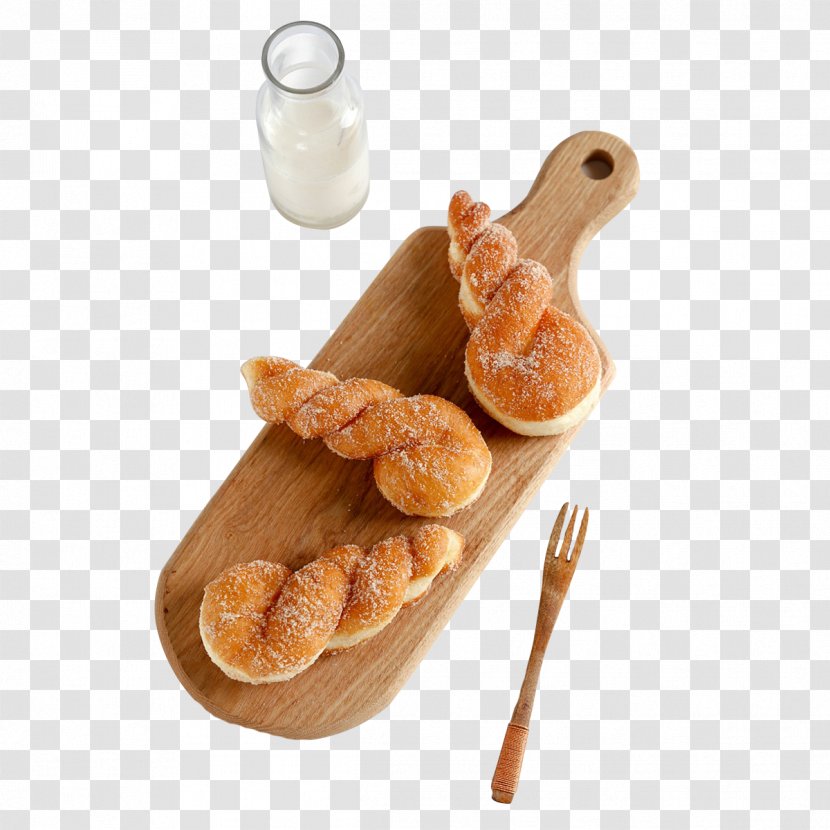 Breakfast Doughnut Toast Twist Bread Breadstick - Pineapple Bun - Sweet And Savory Package Transparent PNG