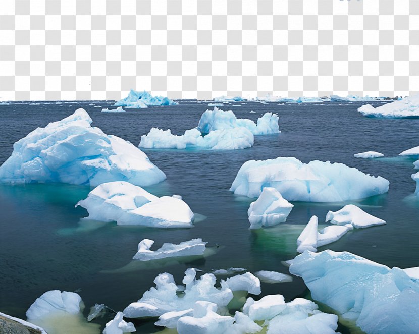 Sea Ice Glacier - Cap - On The Transparent PNG